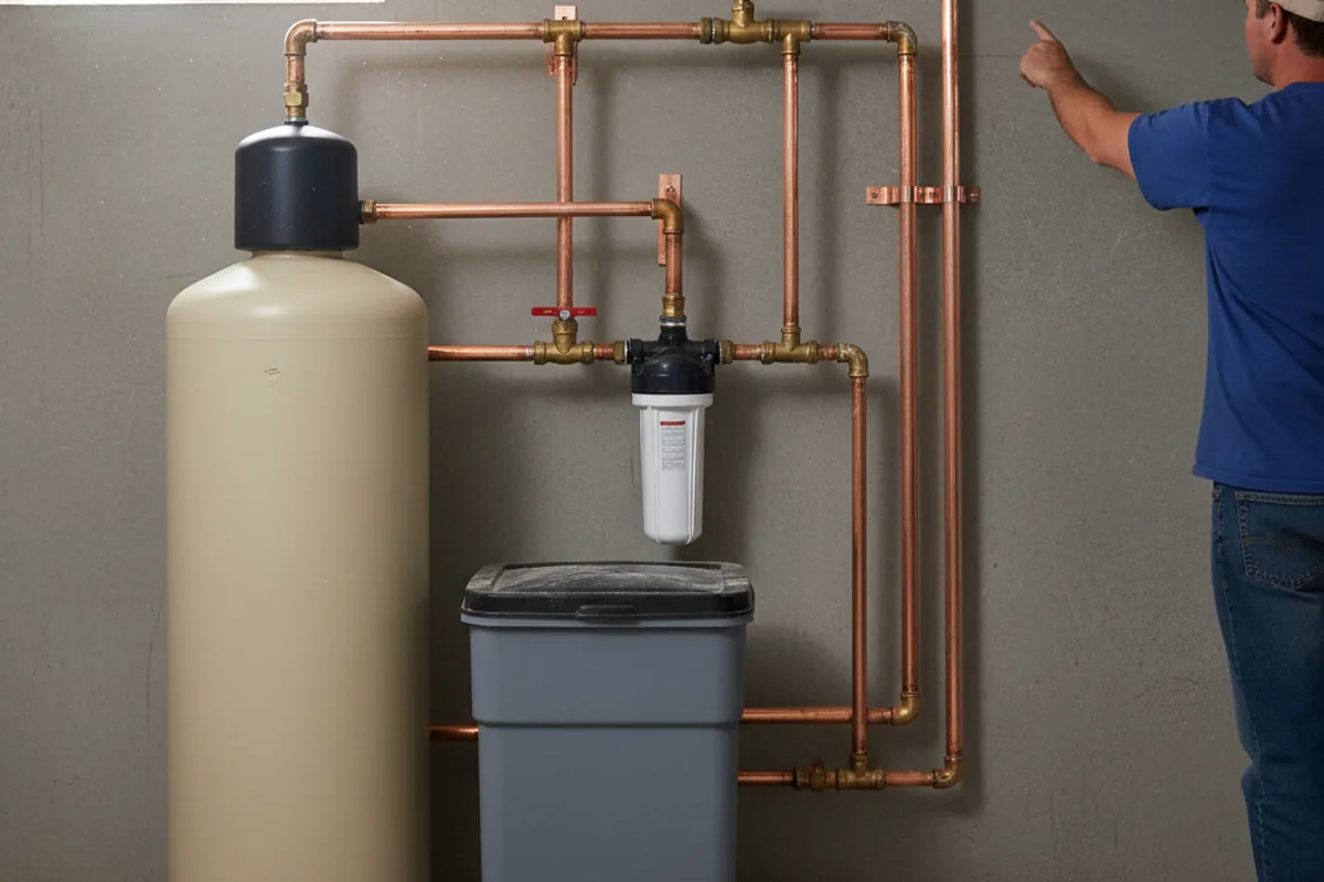 Whole-house water treatment system installed in Convent